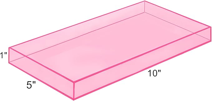 ROYALITA Acrylic Tray Bathroom Tray - Image 3