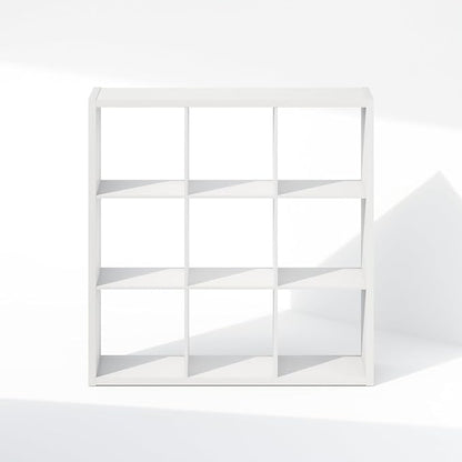 Furinno Cubic Extra Thick 9-Cube Closet Organizers and Storage, Open Shelf - Image 9