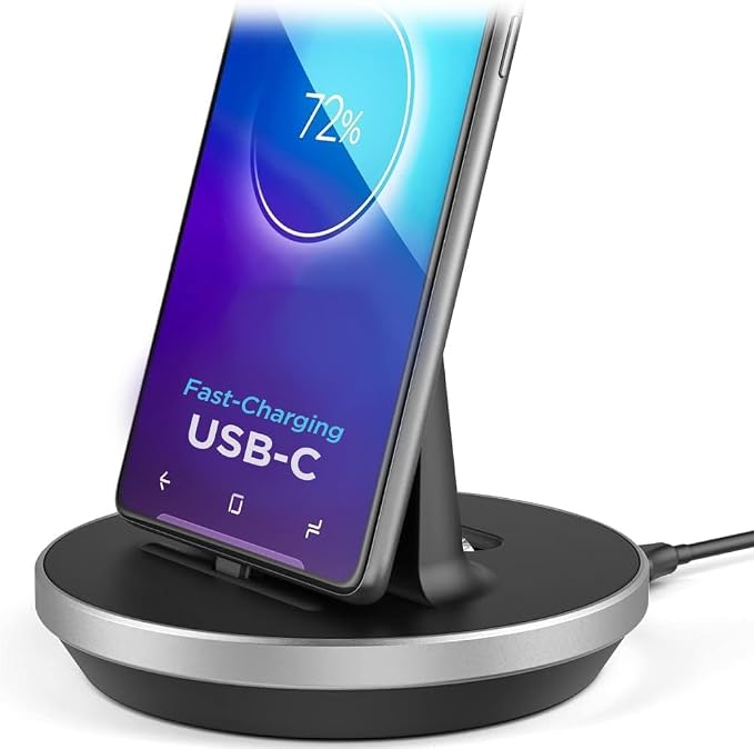 Encased Desktop Charging Stand for USB-C Phone and Tablets, Adjustable by Encased