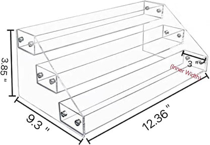 PMMASTO Widen Tiered Spice Rack, Seasoning Organizer, Kitchen Organization and - Image 2