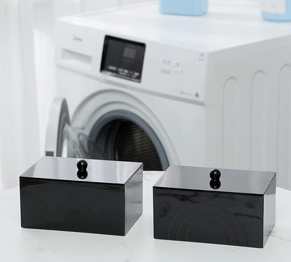 zoocatia Laundry Dryer Sheet Holder Clear Detergent Pods Container Dryer Balls - Image 6