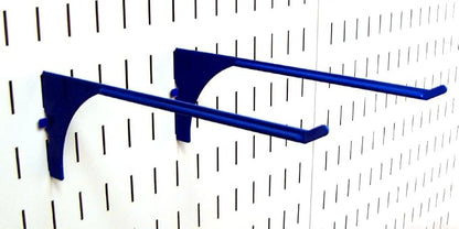 Wall Control Pegboard 9in Reach Extended Slotted Hook Pair - Image 2