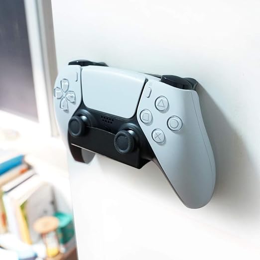 Gadget Gear Wall Mount made for PS5 / PS4 Controller, Custom Design, Screw-Free - Image 6