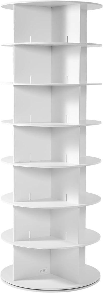 VEVOR 7 Tiers Rotating Shoe Rack Tower, 360° Spinning Shoe Rack, Revolving - Image 9
