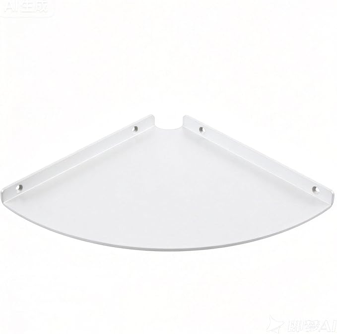 Corner Floating Shelf, 3.0mm Aluminum Alloy Corner Shelves wall Mounted by YUjieSTC