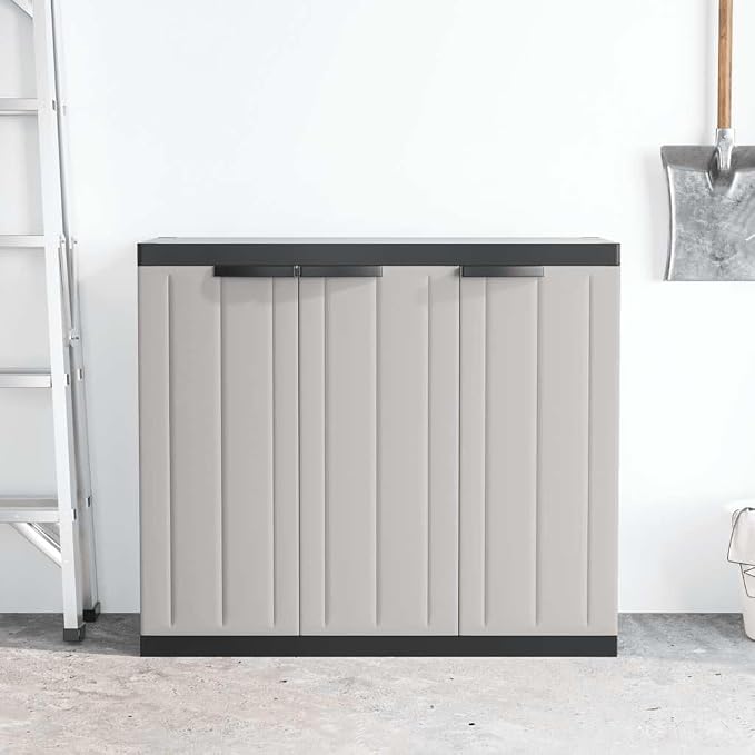 Outdoor Storage Cabinet, Garden and Garage, Medium Rectangular Locker - Image 2