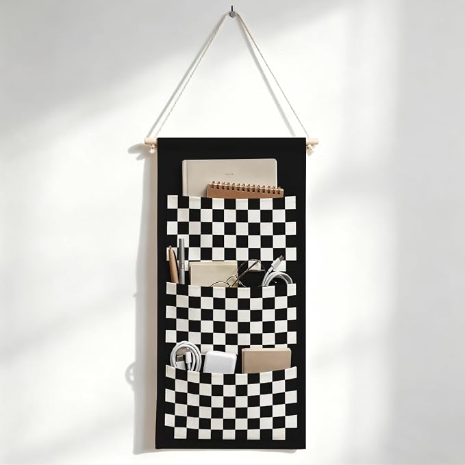 IAXIC Canvas Wall Hanging Organizer by IAXIC