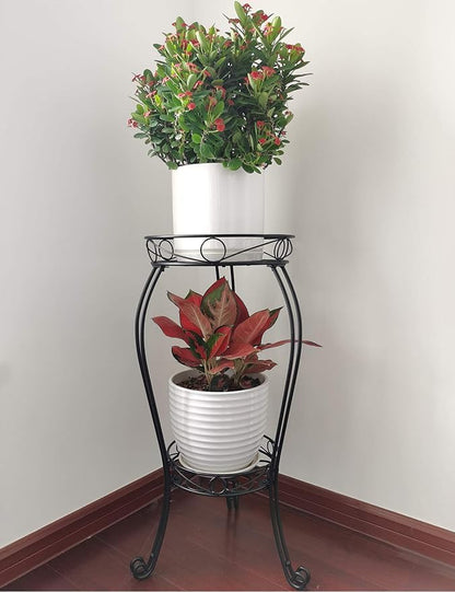 TREEZITEK 28.4 inches Tall Metal Plant Stand 11.8 Dia - Image 5