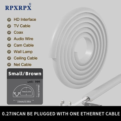 RPXRPXSide Open One Cord Cable Raceway Wire Cover - Image 3
