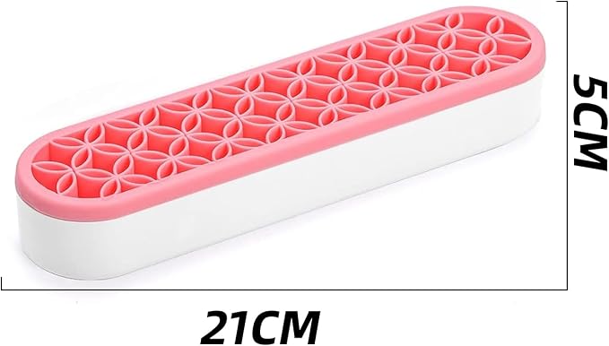 2 PCS Multi-Purpose Cosmetic Storage Box, Desktop Organizers Silicone Make Up - Image 2