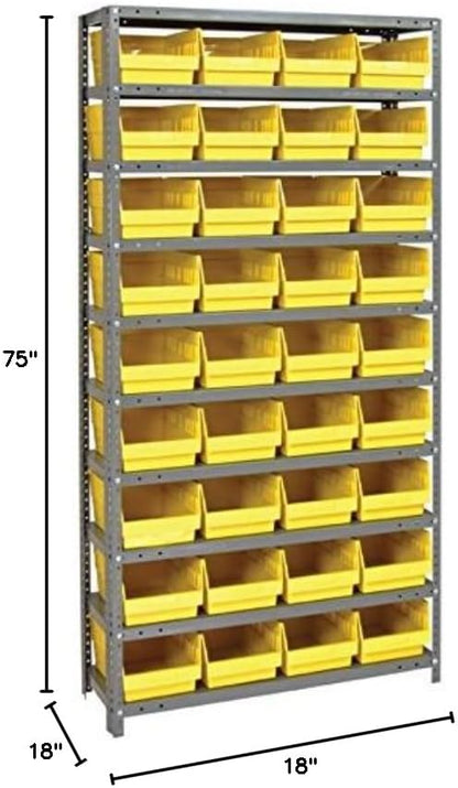 Quantum Storage Systems 1875-208YL Store More Steel Shelving Unit - Image 2