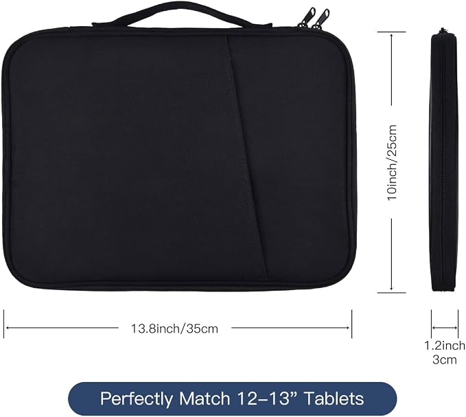 12-12.9 Inch Tablet Sleeve Bag for 12.4" Samsung Galaxy Tab S10+ S9+ - Image 2