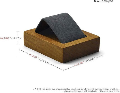 Jewelry Tray Solid Wood Earrings Display Stand - Image 4