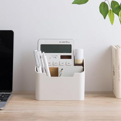 Poeland Remote Control Holder Desk Storage Organizer Box Container - Image 4