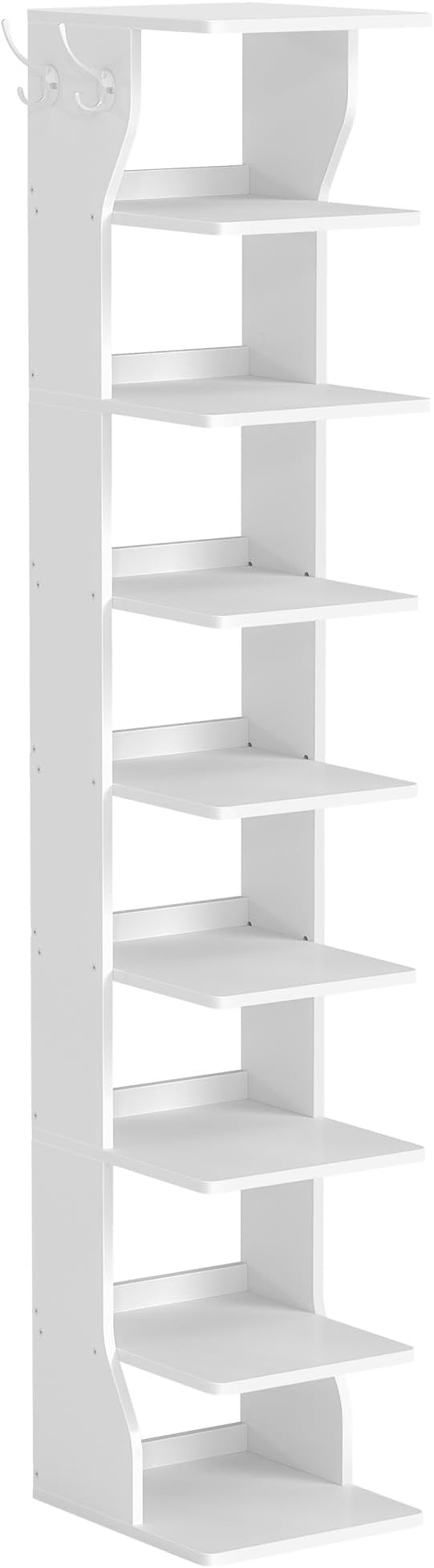 VASAGLE 9-Tier Vertical Shoe Rack, Narrow Shoe Storage Organizer by VASAGLEbySONGMICSHOME
