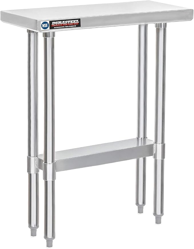 DuraSteel 30x12 Stainless Steel Work Table by DuraSteel