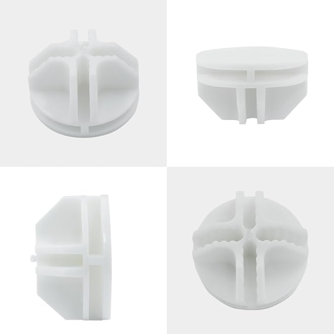 BokWin 52 Pcs Wire Cube Storage Connectors 36mm Wire Grid Cube Organizer - Image 4