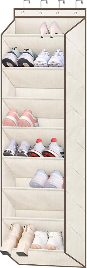 SLEEPING LAMB Over The Door Shoe Organizer by SLEEPINGLAMB