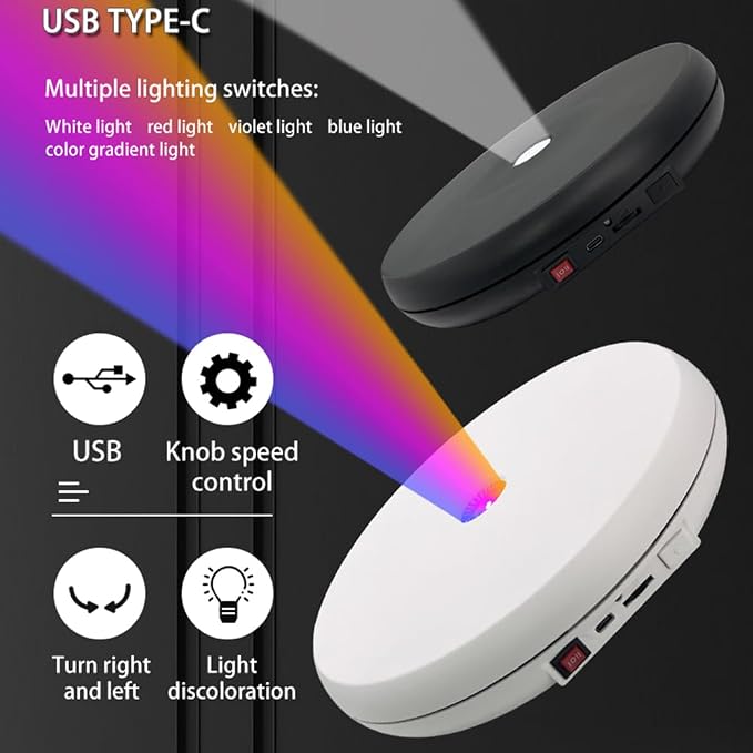 JAYEGT Motorized Rotating Display Stand - Image 4