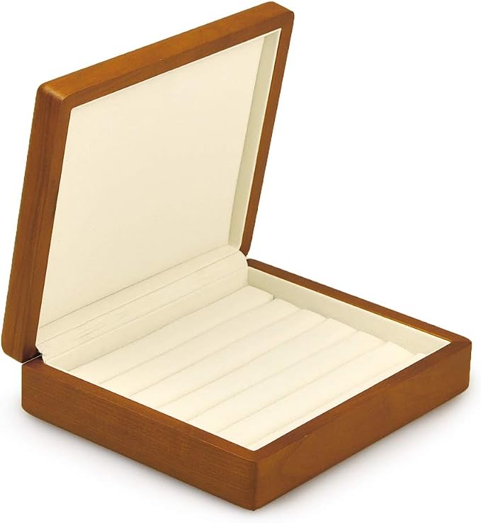 Oirlv Solid Wood Ring Jewelry Box Organizer Earrings Jewelry Drawer Organizer by Oirlv