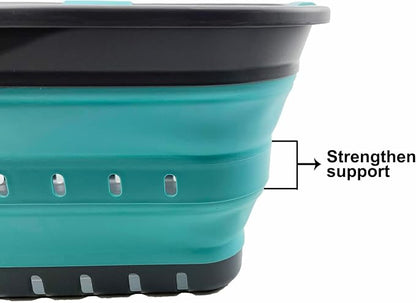 SAMMART 42L Collapsible Plastic Laundry Basket - Image 6