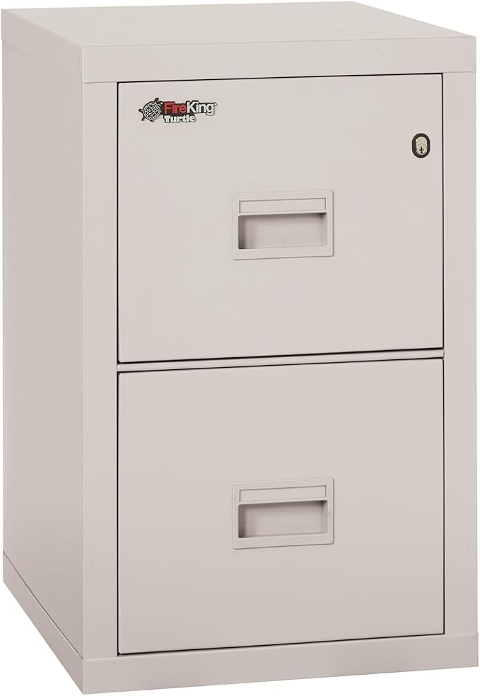 FireKing Turtle Vertical 2 Drawer Legal and Letter Fire Safe File Cabinet by FireKing