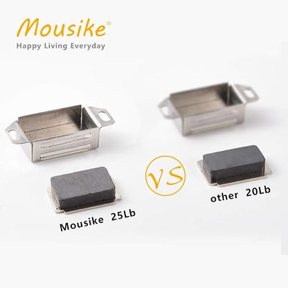 Mousike Cabinet Magnets 30lb Stainless Steel Magnetic Door Catch - Image 3