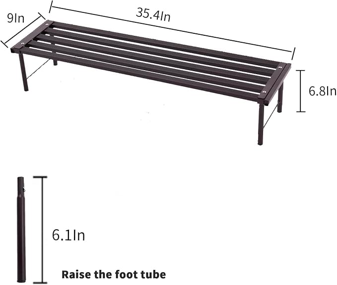 Metal Plant Stand, Rust-proof Aluminum Flower Pot Stand, Plants Display Stands - Image 3