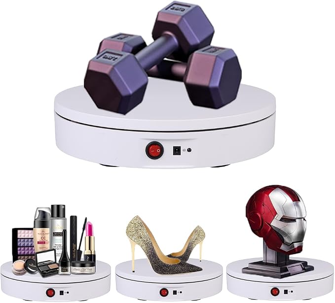 JAYEGT Motorized Rotating Display Stand，330 Lbs Load，360 Degree Electric - Image 5