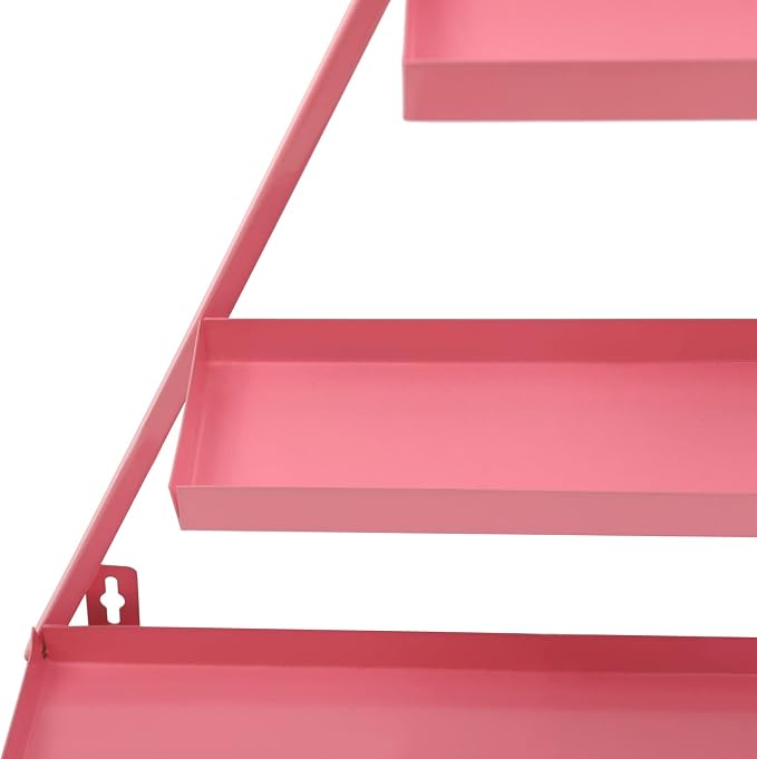 Elegant Gold Wall Mounted Nail Polish Rack - Image 7