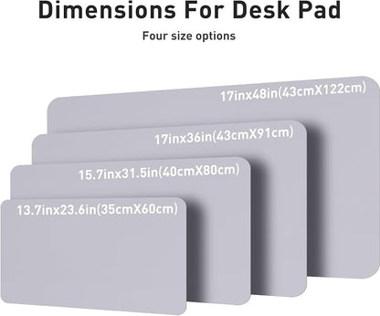 Aothia Large PU Leather Desk Pad Protector – Non-Slip Mouse Pad & Writing Mat - Image 6