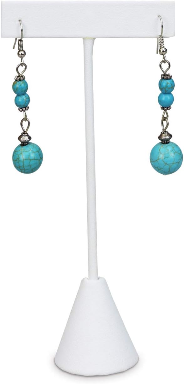 Ikee Design 6 Pcs Set Premium T- Shape Style Earring Display Stand, Earring - Image 3