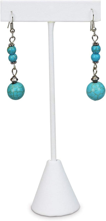 Ikee Design 6 Pcs Set Premium T- Shape Style Earring Display Stand, Earring - Image 3