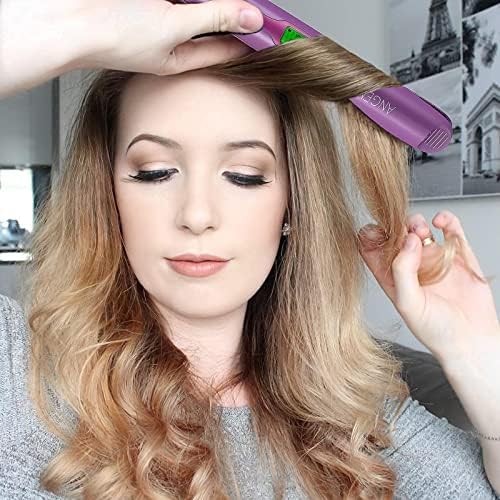 ANGENIL Professional Ion Flat Iron Curling Iron in One, Hair Straightener and - Image 5