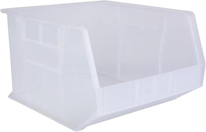 HE HUDSON EXCHANGE 18" x 16.5" x 11" Plastic Stackable Storage Bin - Image 4