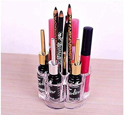 Acrylic Lipstick Makeup Storage Organizer- Makeup Brush Holder - Image 2