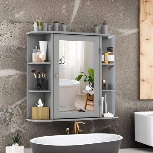 Tangkula Bathroom Wall Cabinet - Image 5