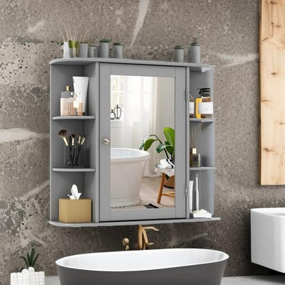 Tangkula Bathroom Wall Cabinet - Image 5