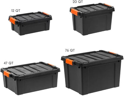 5 gal Heavy-Duty Stackable Storage Tote - Image 7