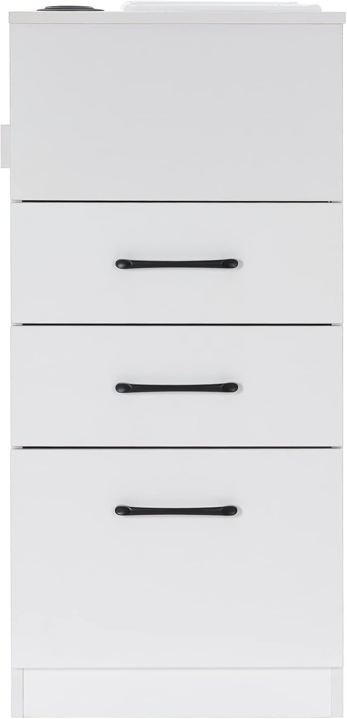 BarberPub Salon Storage Cabinet Beauty Locker Hair Dryer Holder Stylist Spa - Image 9