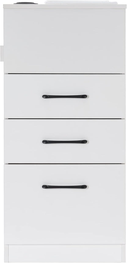 BarberPub Salon Storage Cabinet Beauty Locker Hair Dryer Holder Stylist Spa - Image 9