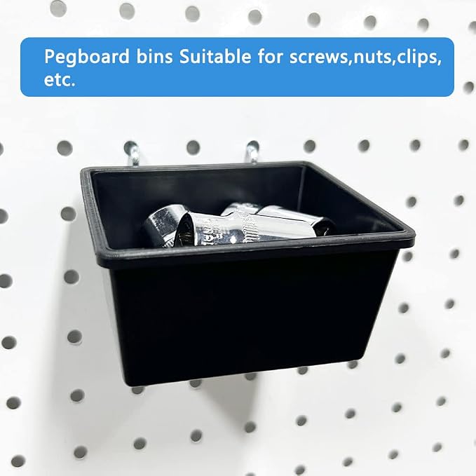 258PCS Pegboard Hooks, Pegboard Accessories Organizer Kit, Pegboard Set - Image 7