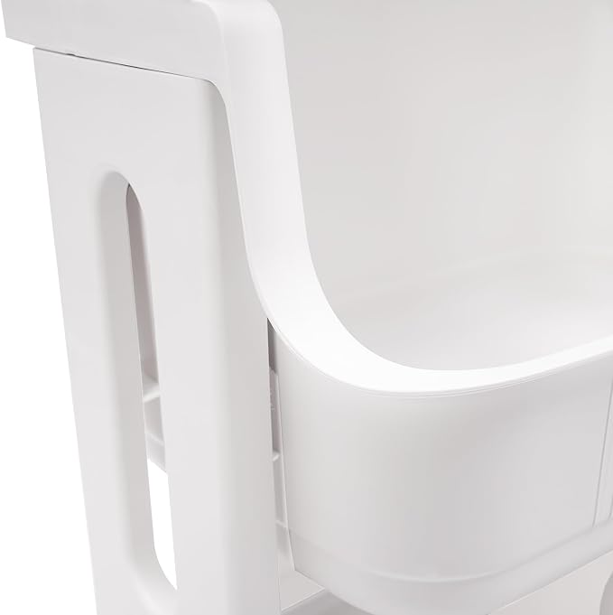 4-Tier Rolling Laundry Hamper - Image 5