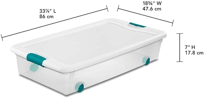 STERILITE 14988004 Wheel Latching Box - Image 2