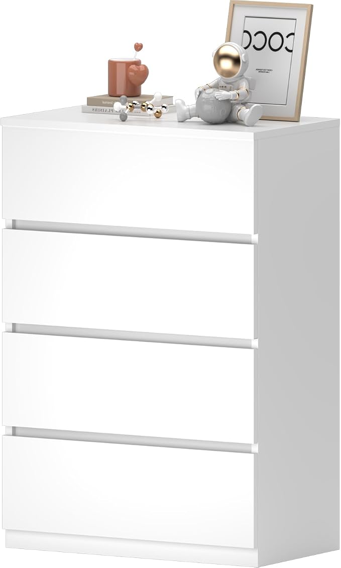 furtble 4 Drawer Dresser for Bedroom, Modern Closet Drawers Storage Cabinet for - Image 7