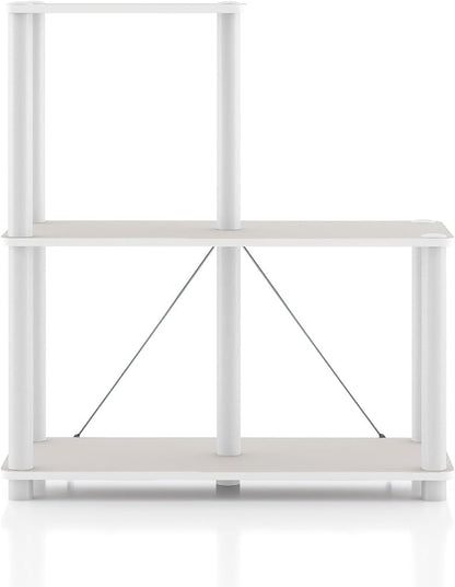 Homes: Inside + Out Apexa Modern 3-Cube Ladder Shelving Units, Collectibles - Image 11