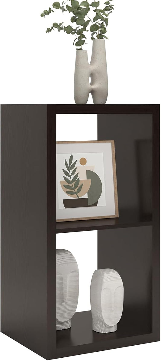 CTESNE【2026 Wooden Thick Frame】 2 Cube Storage Organizer Shelf by CTESNE