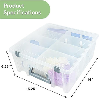 Best Kept Super Satchel Double Deep Compartment Box - Image 4