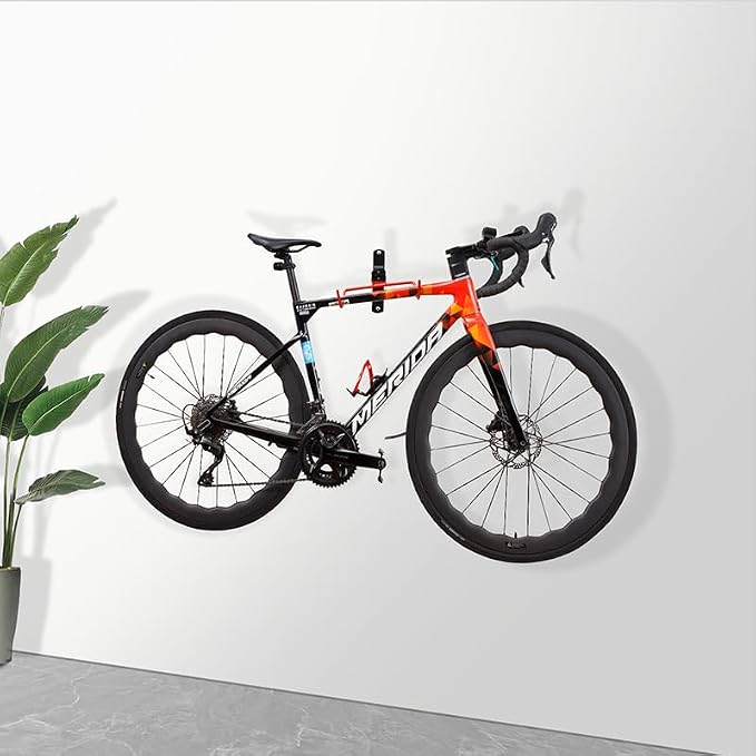 PHUNAYA Wall Mount Bike Rack, Bike Hanger Horizontal, Bicycle Holder Heavy Duty - Image 5