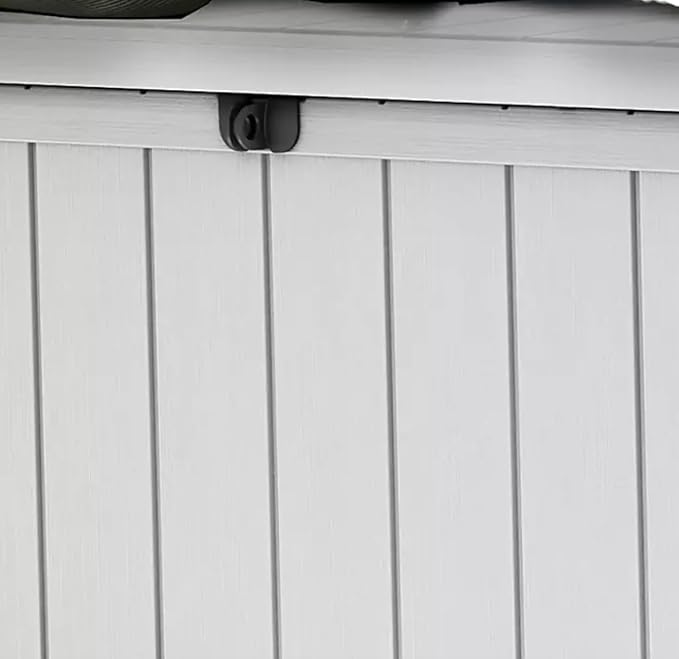 Outdoor Storage Box with Lockable Lid - Image 4